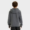 Boys' Active Comfort Fleece Full Zip Sweatshirt - All In Motion™ - 2 of 3