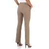 Rekucci Women's Ease into Comfort Classic Bootcut Pant with Tummy Control - 3 of 4