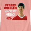 Girls' - Ferris Bueller's Day Off - Ferris My Hero Fitted Short Sleeve Graphic T-Shirt - 2 of 4