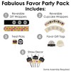 Big Dot of Happiness 70’s Disco - 1970s Disco Fever Party Favors and Cupcake Kit - Fabulous Favor Party Pack - 100 Pieces - 2 of 4
