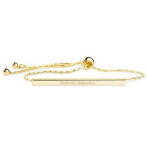 SHINE by Sterling Forever Inspirational Bar Slider Bracelet - 1 of 3