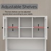 NicBex 67.72 Inch Tall Kitchen Pantry Storage Cabinet with 2 Drawers and 1 Tilt Out Trash Cabinet for Bathroom,Kitchen,White - 4 of 4