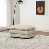 CAVINAS 103"Modular Combination Sofa,Ottoman-Style Cloud Floor Couch with Cushions,Modern Folding Chenille Sofa for Living Room - 4 of 4