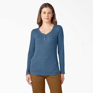 Dickies Women's Henley Long Sleeve Shirt - 1 of 1