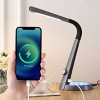 LED Milton/Dixon Aluminum Contemporary Minimalist Task Lamp - JONATHAN Y - 2 of 4