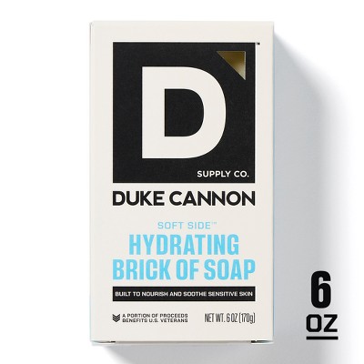 Duke Cannon Supply Co. Soft Side Hydrating Brick of Soap for Men - 6oz