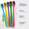 Baby Spoons - Infant Spoons First Stage - Silicone Baby Spoon For Self Feeding - First Stage Baby Feeding Spoon Set Gum Friendly - BPA Free - 3 of 4