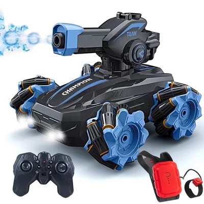 WOPET Gesture Sensing RC Tank, Remote Control Stunt Car with 360¡ã Rotation, 4WD All-Terrain Toy for Kids, Creative Gift for Boys & Girls Ages 6-12