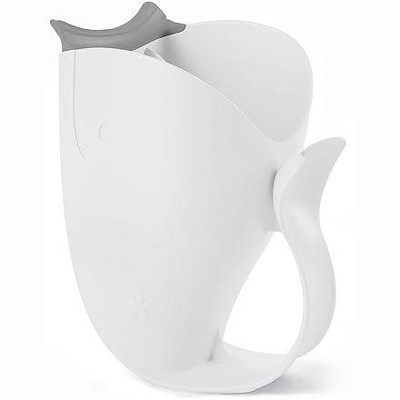 CityFurn Baby Bath Rinse Cup MOBY Tear-free Waterfall Rinser White Age 0+ White