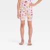 Girls' 2pc Short Sleeve Tight Fit Rib-Knit Pajama Set - Cat & Jack™ - 4 of 4
