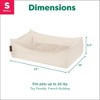 FurHaven Leather Look Cozy Couch Pet Bed for Dogs and Cats - 2 of 4