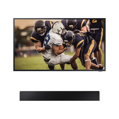 Samsung QN65LST7TA 65" The Terrace QLED 4K UHD Outdoor Smart TV with HW-LST70T The Terrace Sound Bar