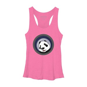 Women's Design By Humans Cosmopanda By Alpri Racerback Tank Top - 1 of 3