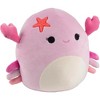 Squishmallows Original 10-Inch Cailey The Pink Crab - Sea Squad Plush - Collectible Soft & Squishy Crab Stuffed Animal - Gift for Kids, Girls & Boys - 2 of 4