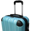 World Traveler Kemyer Quest 25-Inch Hardside Lightweight Expandable Spinner Suitcase Luggage - 4 of 4