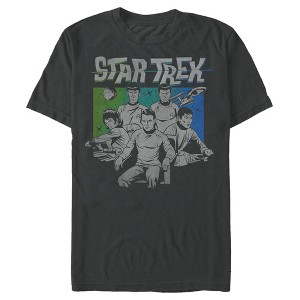Men's Star Trek: The Animated Series Kirk and Crew T-Shirt - 1 of 4