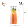 Pinky Up Charlie Glass Iced Tea Carafe - 3 of 4