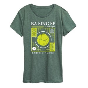 Women's - Avatar: The Last Airbender - Ba Sing Se Cabbages Short Sleeve Graphic T-Shirt - 1 of 4