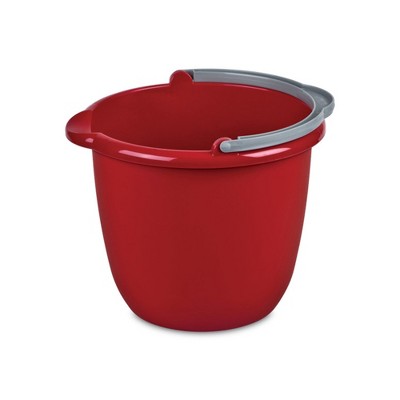 Sterilite Easy Pour Spout Pail with Comfortable Grip Carry Handle