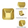 Unique Bargains Stainless Steel Divided Appetizer Sushi Soy Dipping Sauce Dishes 4 Pcs - 4 of 4