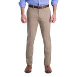 Haggar Men's Iron Free Premium Khaki Slim Fit Flat Front Pant