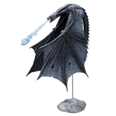 mcfarlane toys game of thrones viserion ice dragon deluxe box