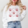 Simply Sage Market Women's Graphic Sweatshirt Ruffle Heart Coquette Chart - 2 of 3