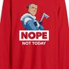 Men's - Avatar: The Last Airbender - Sokka Nope Long Sleeve Graphic T-Shirt - 2 of 4