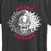 Women's - Disney Villains - Doing Damage Cruella Short Sleeve Graphic T-Shirt - 2 of 4