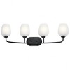 Kichler Lighting Valserrano 4 - Light Vanity in  Black - 2 of 4