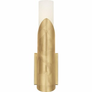 Robert Abbey Lighting Michael Berman Brut - Light Wall Light in  Modern Brass - 1 of 4