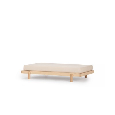 Natural Beechwood 4-in-1 Convertible Crib and Toddler Bed