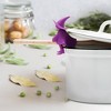 OTOTO Agatha Spoon Holder and Steam Releaser Silicone Spoon Rest Purple - 3 of 4