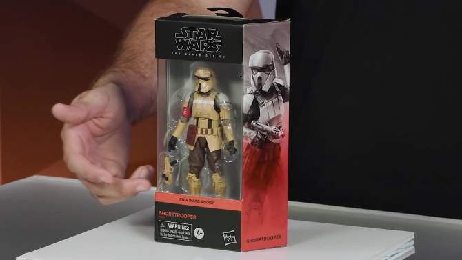 Star Wars The Black Series Shoretrooper Action Figure (Target Exclusive), 2 of 12, play video