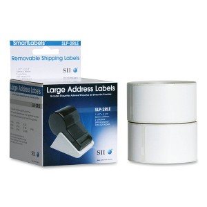 Seiko Self-Adhesive Address Labels, 1-1/2 x 3-1/2, White, 520/Box - 1 of 4