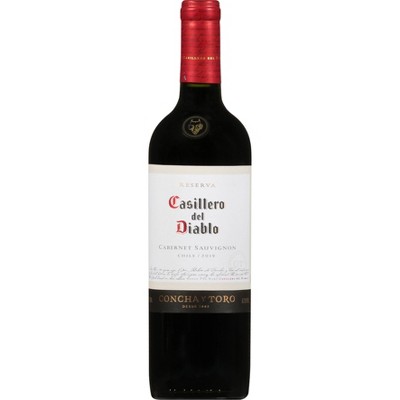 Casillero Del Diablo Cabernet Sauvignon Red Wine - 750ml Bottle