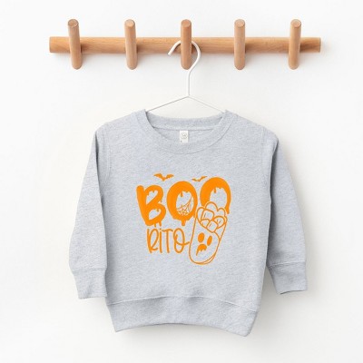 The Juniper Shop Boorito Puff Print Toddler Graphic Sweatshirt