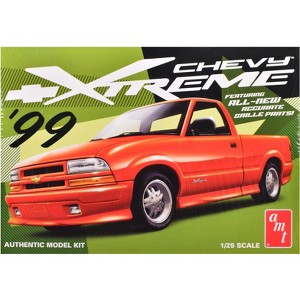 Skill 2 Model Kit 1999 Chevrolet S-10 Xtreme Pickup Truck 1/25 Scale Model by AMT - 1 of 4