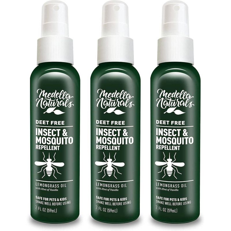 Medella 3pk Natural Insect &#38; Mosquito Personal Repellent 2oz, 1 of 10