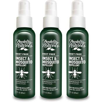 Medella 3pk Natural Insect & Mosquito Personal Repellent 2oz