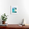 Deny Designs Helo Birdie Coromandel White Framed Art Print - 2 of 4