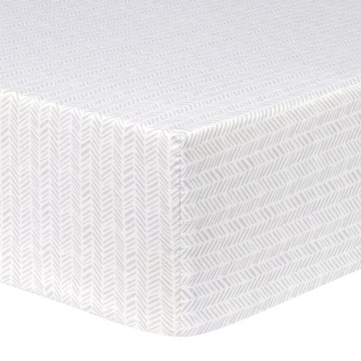 Trend Lab Flannel Fitted Crib Sheet