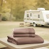 Nestl RV Queen Sheets, Super Soft 4PC Microfiber Sheet Set for Camper, Short Queen Sheets - 3 of 4