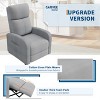 Recliner Chair for Adults, Lazy Recliner Ergonomic Adjustable Single Sofa Enhanced with Side Pocket, Tall Back, Wide Arms & Padded Seat - 4 of 4