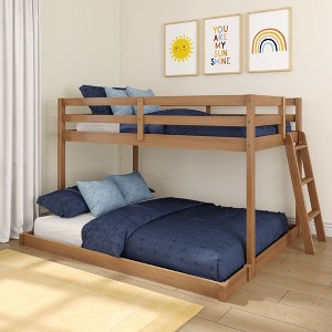 Now Furniture Low Bunk Bed for Kids, Twin over Full, Engineered Wood - 1 of 4