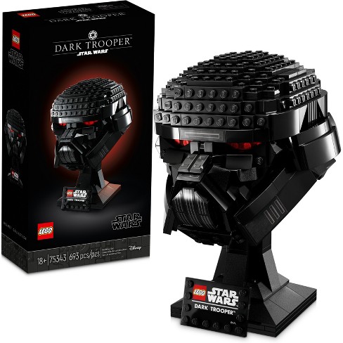 wees gegroet abortus Achterhouden Lego Star Wars Dark Trooper Helmet Set 75343 : Target