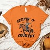 Simply Sage Market Women's Creepin' It Country Cowboy Short Sleeve Graphic Tee - 3 of 4