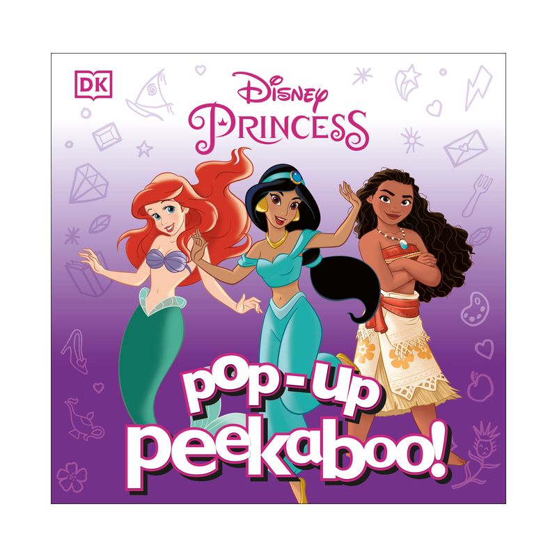 Pop-Up Peekaboo! Disney Princess - by  DK (Board Book), 1 of 2