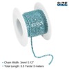 Unique Bargains DIY Bag Clothing Decoration Crystal Rhinestone Sew on Close Claw Chain Trim - 2 of 4
