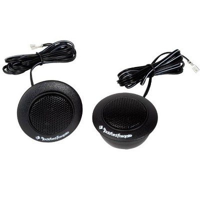 Rockford Fosgate R1T-S 1" 80 Watts Component Car Audio Tweeter System Kit (Pair)